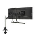 Chief Kontour K2 Bord 2xSkjerm Klemme VESA Max 2x6.8 Kg Klemme/Bolt Sort